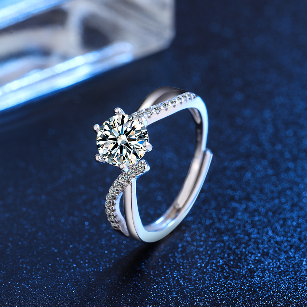 Lighting By Queen - Anillo de Plata de Ley 925