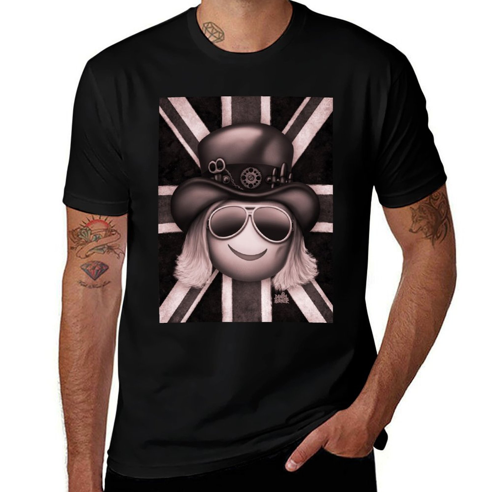 Union Lighting & Decor Collabs - Booji Extra - Camiseta Union Jack