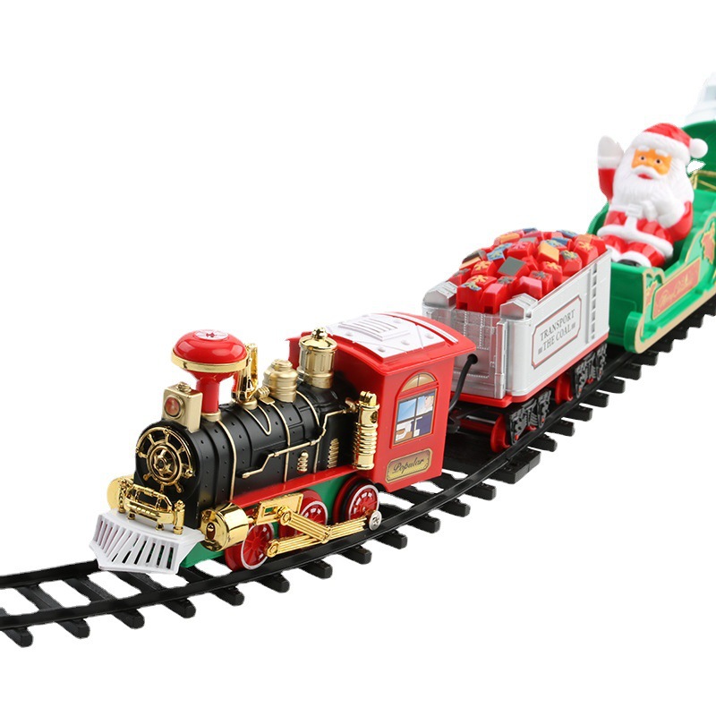 Home Decor Lighting Tree - Tren eléctrico navideño con luces y