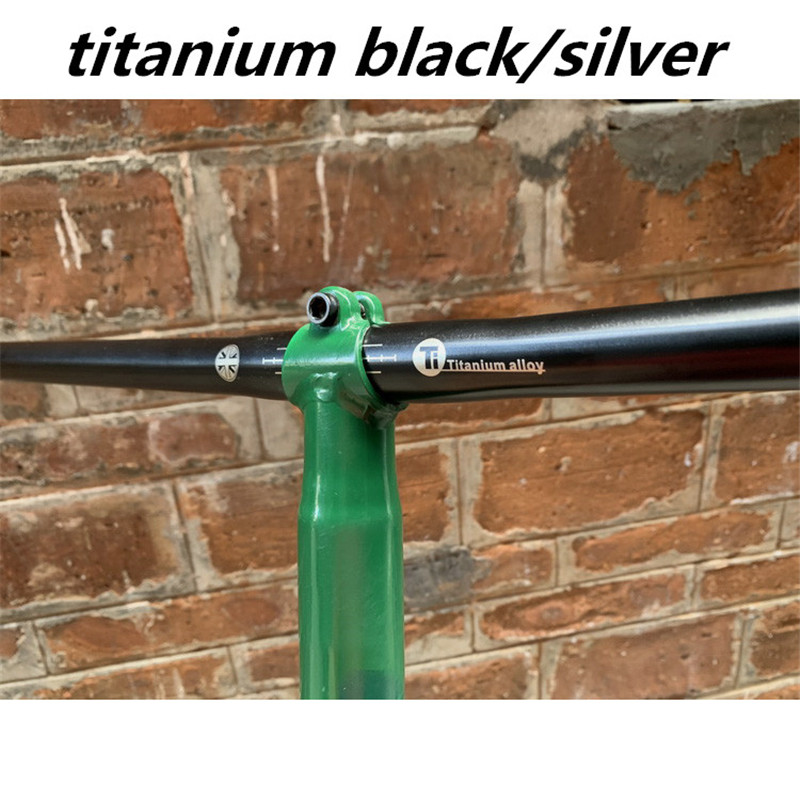 Union Lighting & Decor Collabs - Manillar de titanio para bicicleta plegable,