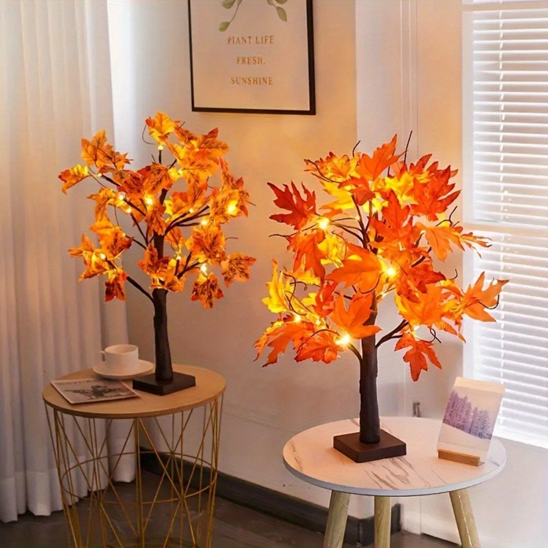 Home Decor Lighting Tree - Árbol de arce iluminado de 24