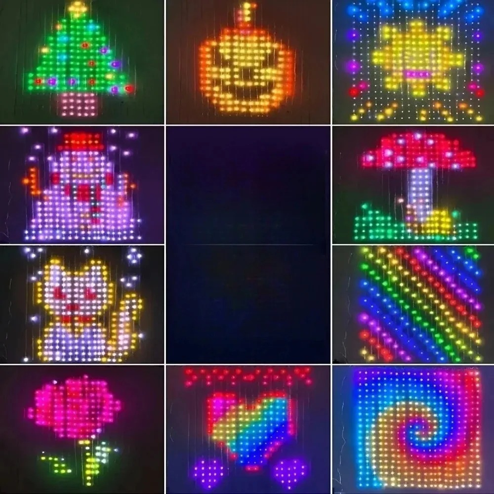 Luces LED de cortina de píxele - Fairy Light Curtain reseña y precio