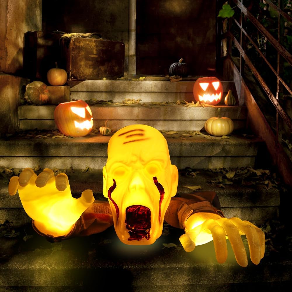 Estatuas de zombis realistas,  - Lighting Decor House reseña y precio