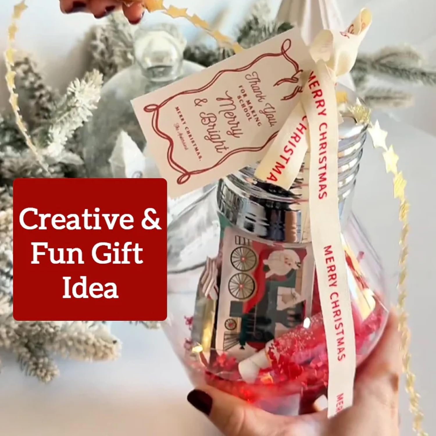 Bombilla de Navidad, tarro de  - Home Decor Lighting Tree reseña y precio