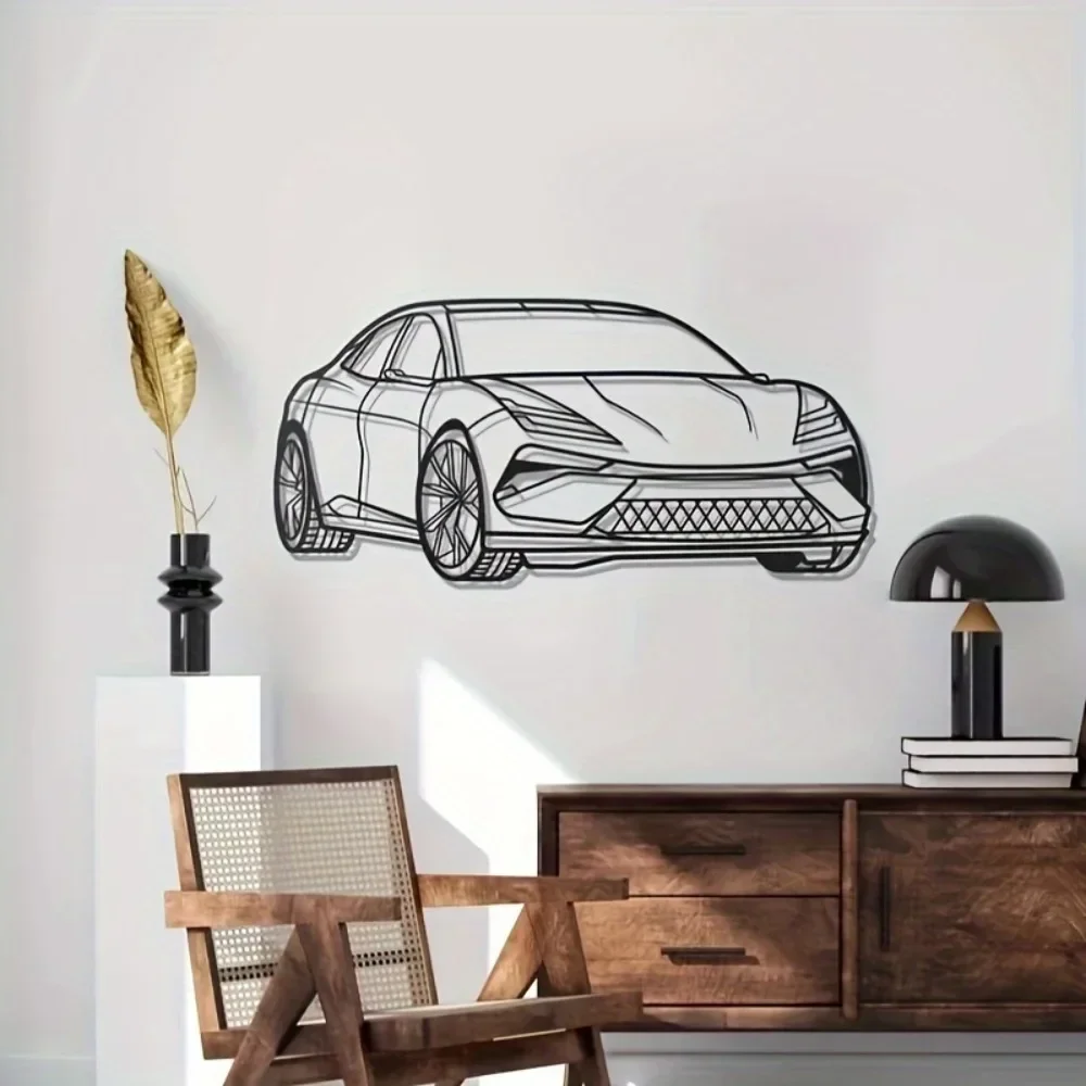 Arte de pared metálico con mot - Home Decor Lighting Brands reseña y precio