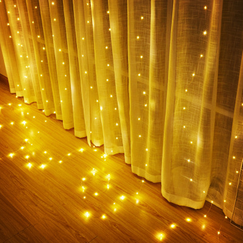 Guirnalda de Luces LED USB par - Fairy Light Curtain reseña y precio