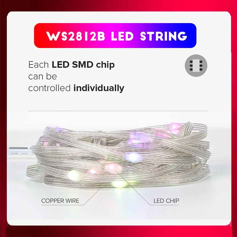 20M Color de sueño USB 5V luz  - Decor Lighting Address reseña y precio