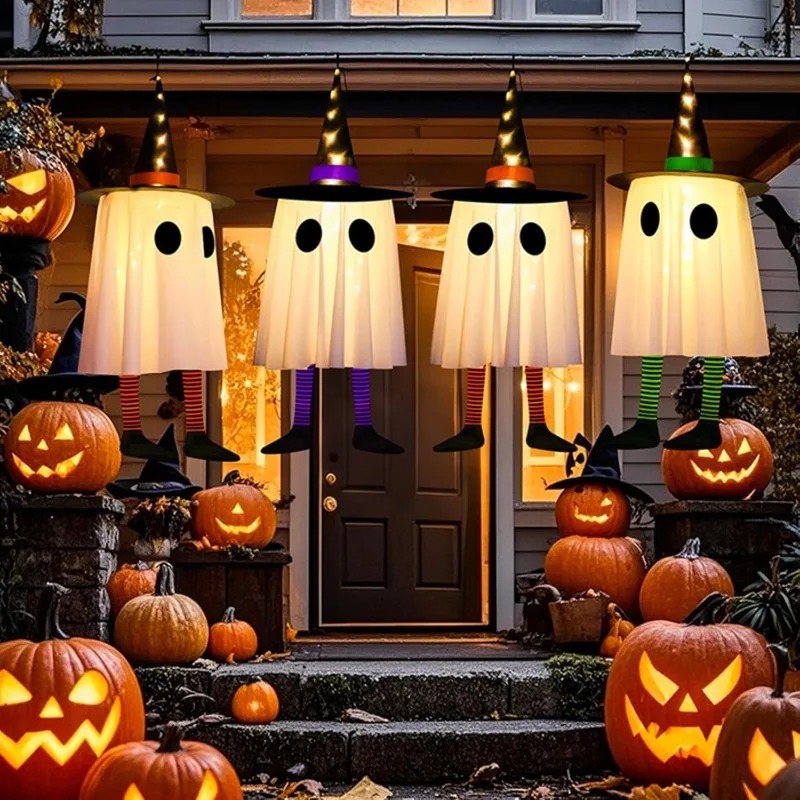 Decoraciones de Fantasmas Colg - Lighting Tree Decor reseña y precio