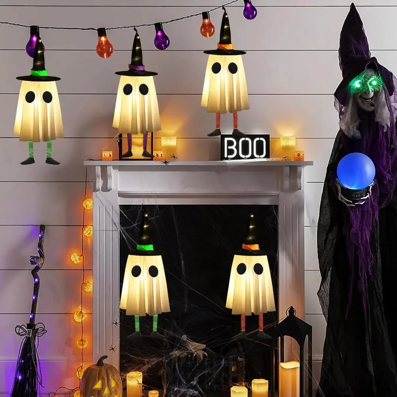 Decoraciones de Fantasmas Colg - Lighting Tree Decor reseña y precio