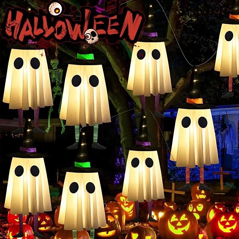 Decoraciones de Fantasmas Colg - Lighting Tree Decor reseña y precio