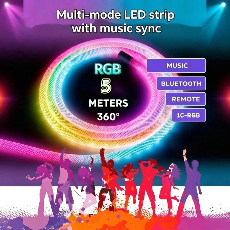 Tiras de luces LED de neón RGB - Decor Lighting Address reseña y precio