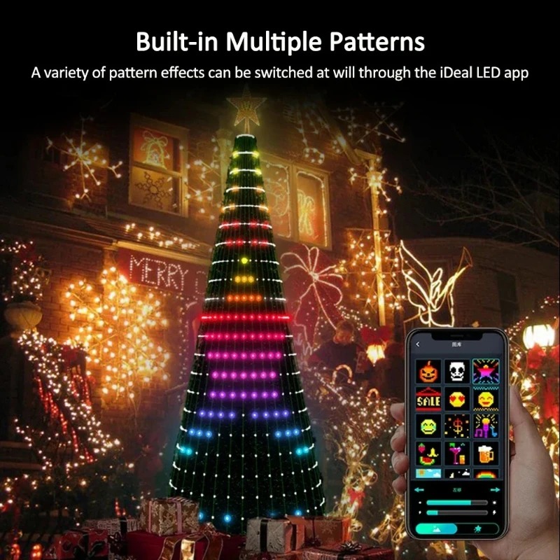 Luces de Árbol de Navidad con  - Home Decor Lighting Tree reseña y precio