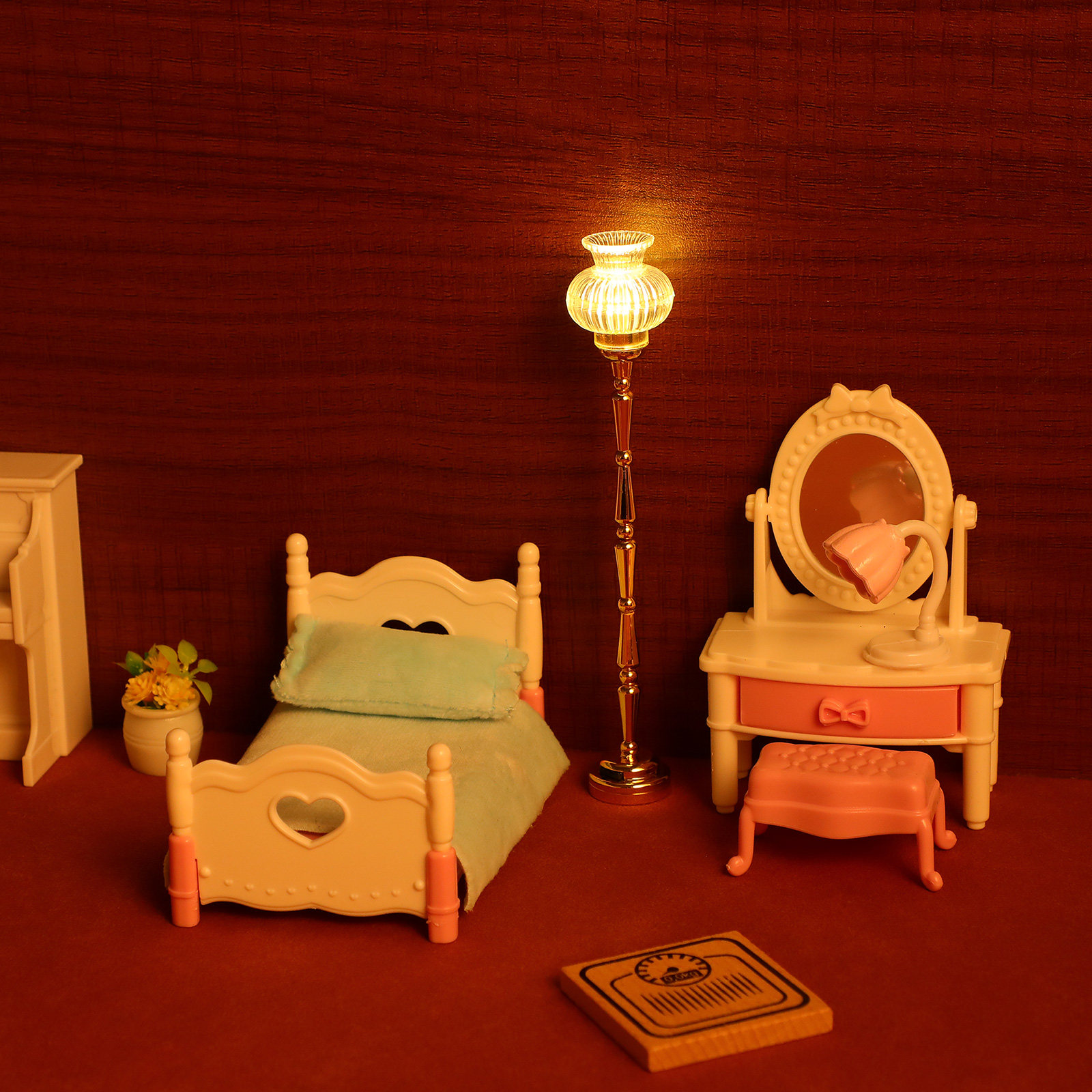 Lámpara de pie en miniatura pa - Lighting Decor House reseña y precio