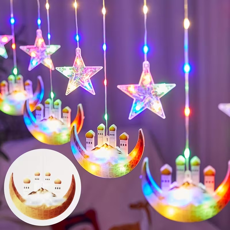 Luces LED para cortina de vent - Fairy Light Curtain reseña y precio