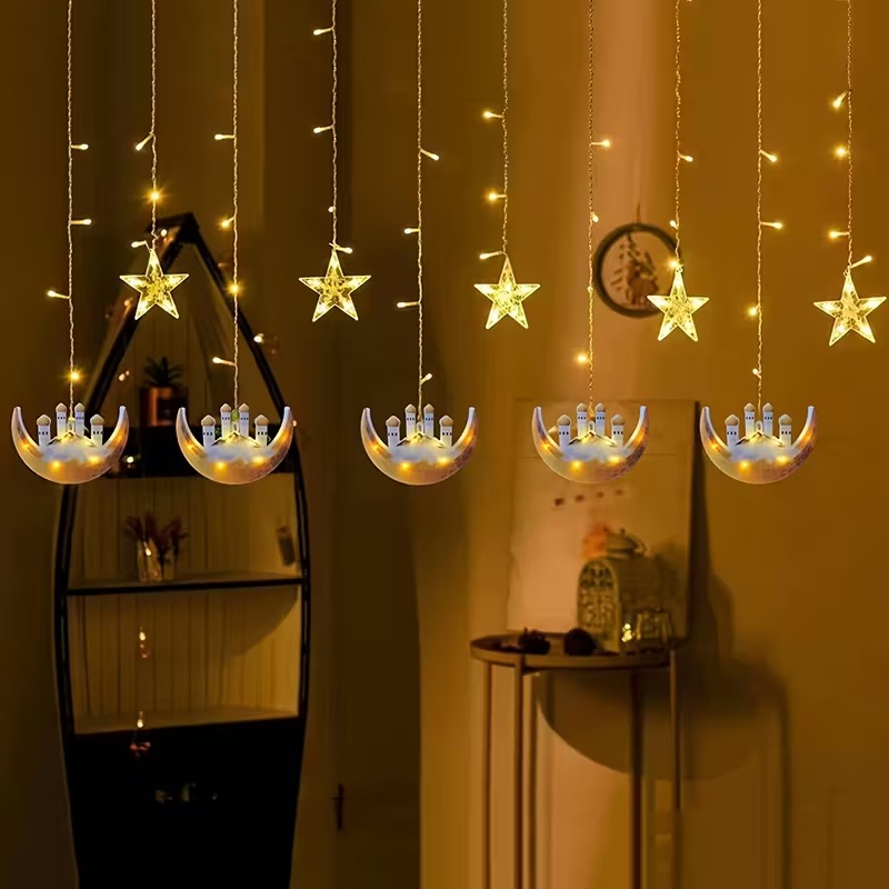 Luces LED para cortina de vent - Fairy Light Curtain reseña y precio