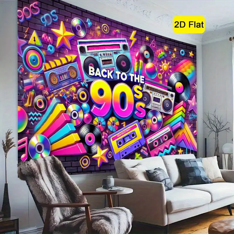 Fondo de Fiesta Retro de los 9 - Lighting Decor For House reseña y precio