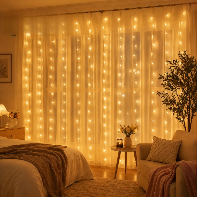 Guirnalda de Luces LED de 3/4/ - Fairy Light Curtain reseña y precio