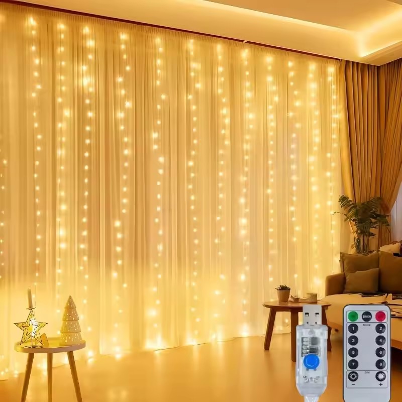 Guirnalda de Luces LED de 3/4/ - Fairy Light Curtain reseña y precio