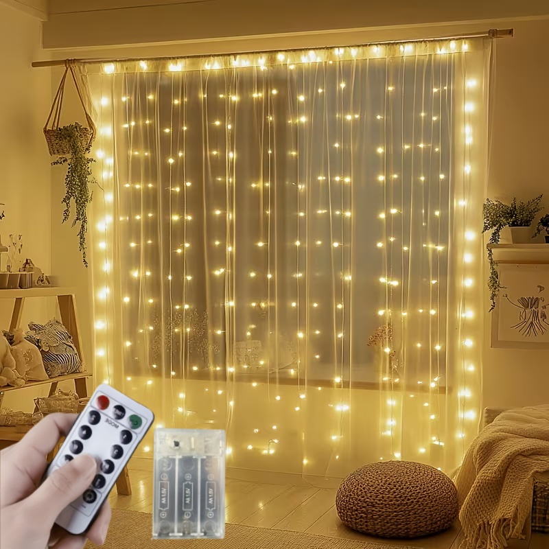 Guirnalda de Luces LED de 3M-6 - Fairy Light Curtain reseña y precio