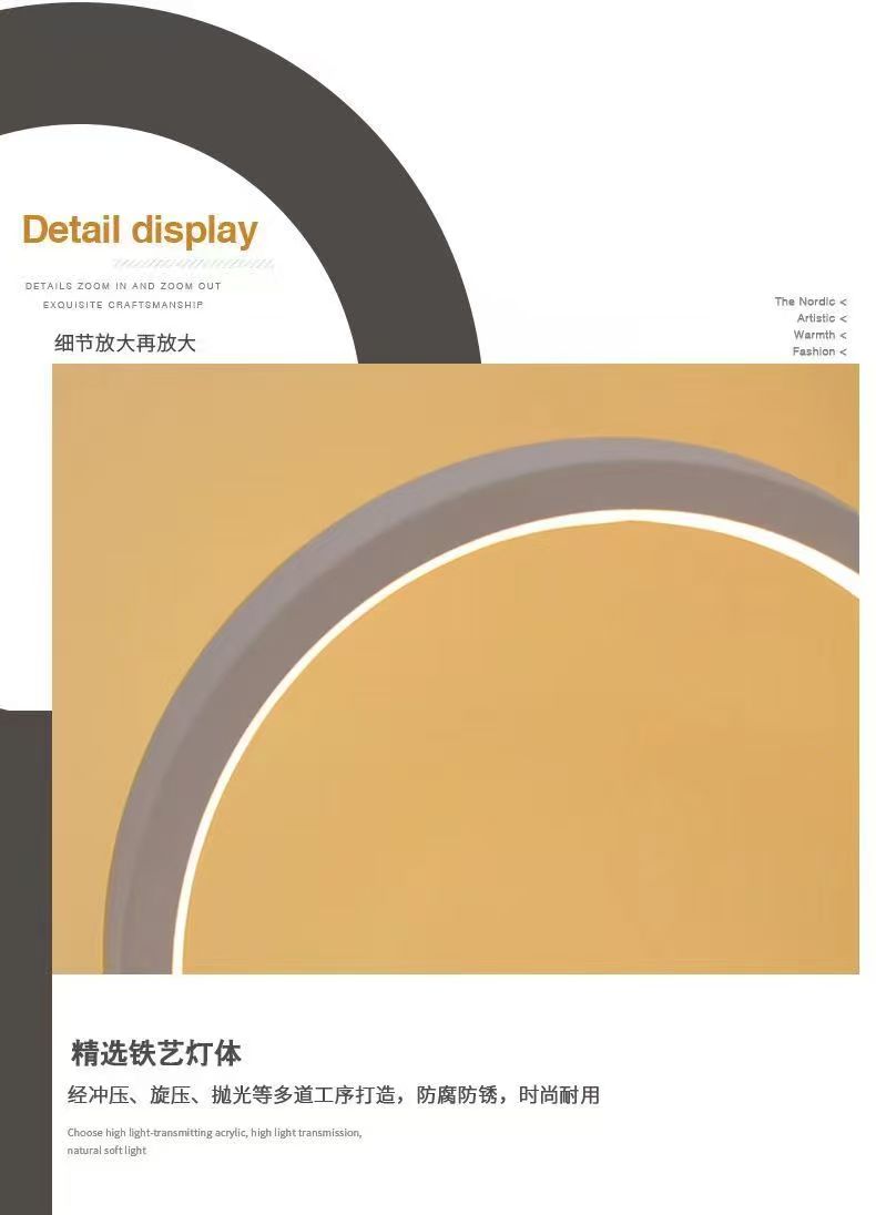 Lámpara LED de mesa con anillo - Room Lighting Bedroom Decor reseña y precio