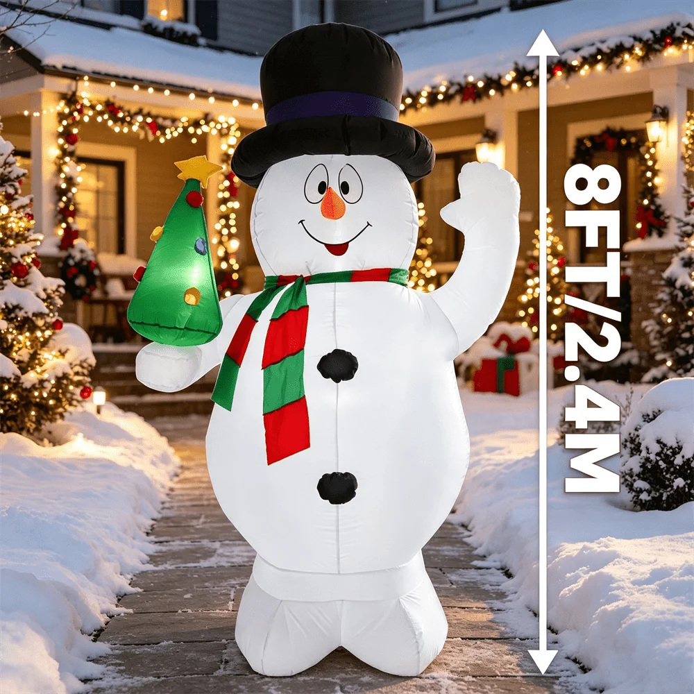 Modelo inflable de muñeco de n - Lighting Tree Decor reseña y precio