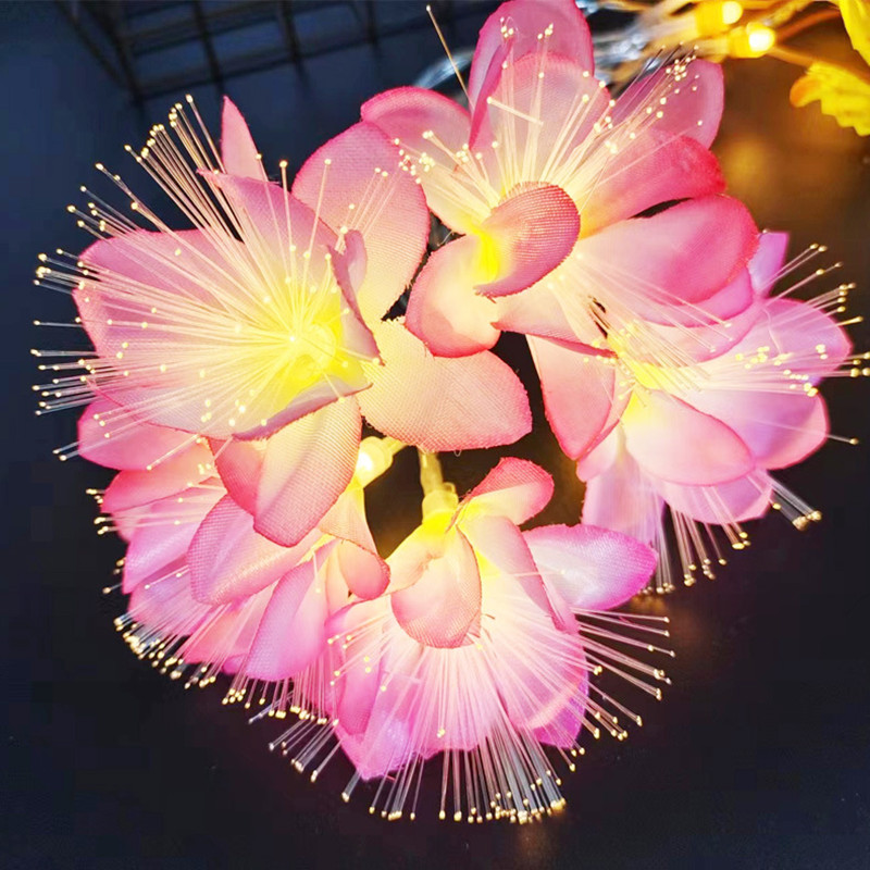 Guirnalda de luces LED de flor - Fairy Light Curtain reseña y precio