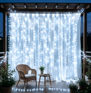 Guirnalda de Luces LED USB de  - Fairy Light Curtain reseña y precio