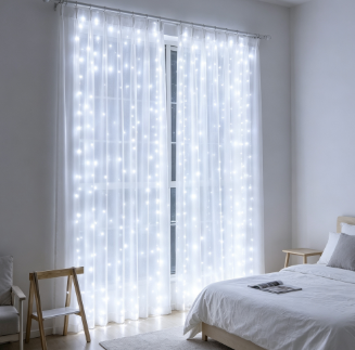 Guirnalda de Luces LED USB de  - Fairy Light Curtain reseña y precio
