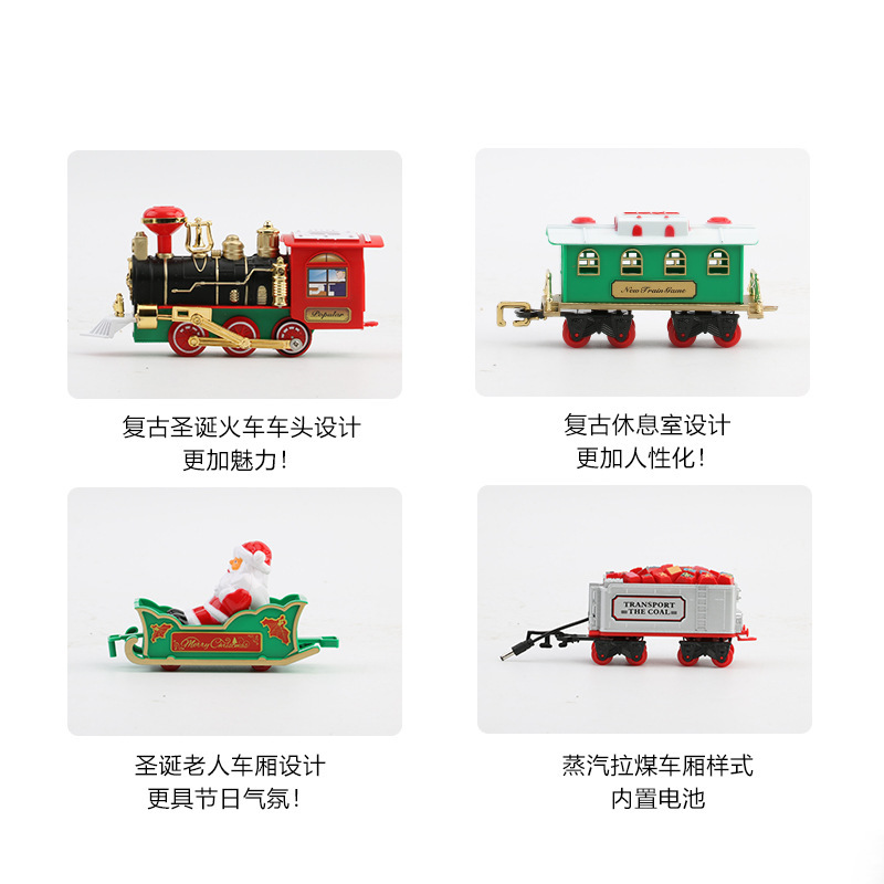 Tren eléctrico navideño con lu - Home Decor Lighting Tree reseña y precio