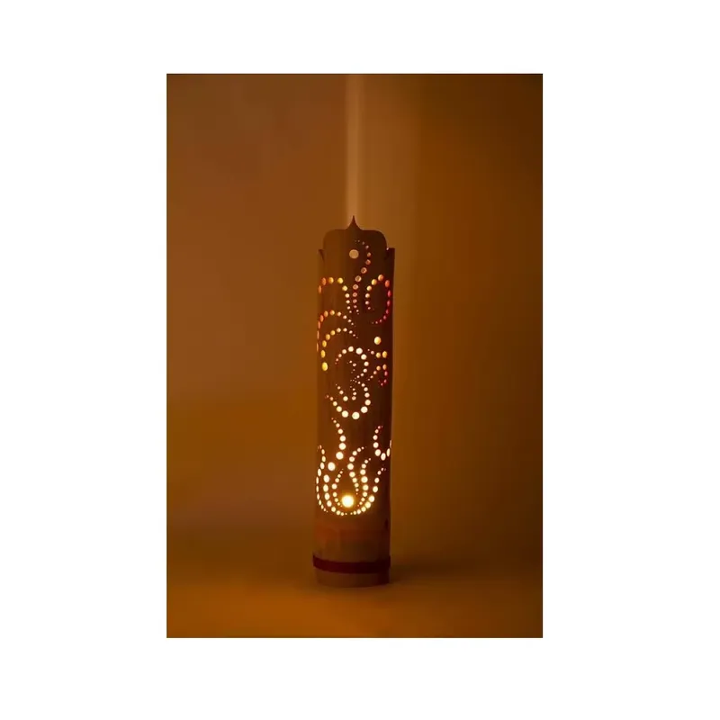 Lámpara de bambú ecológica par - Lighting Home Decor Products reseña y precio