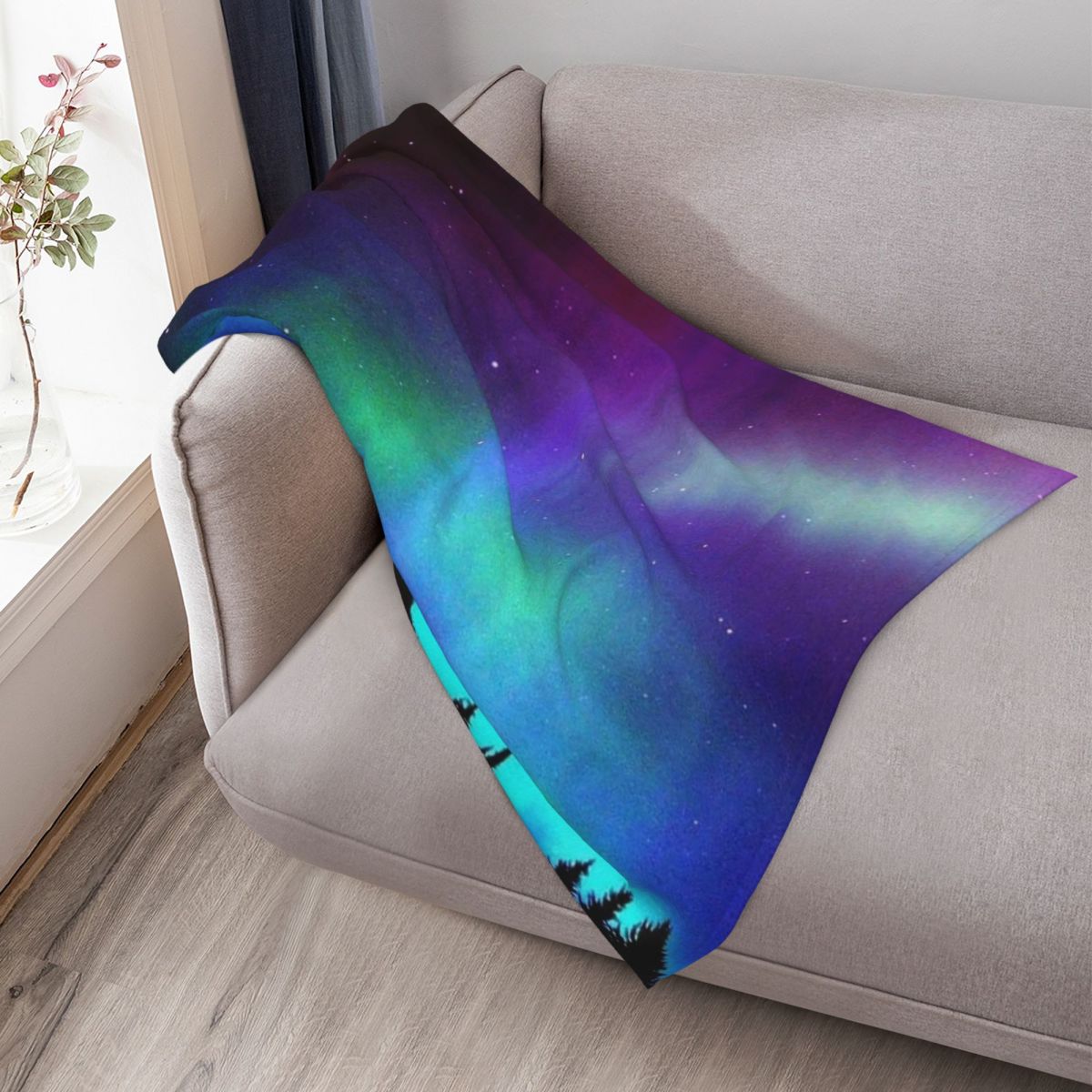 Manta decorativa con diseño de - Home Decor Lighting Brands reseña y precio