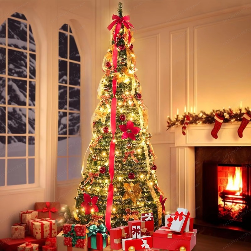 Árbol de Navidad plegable prei - Home Decor Lighting Tree reseña y precio