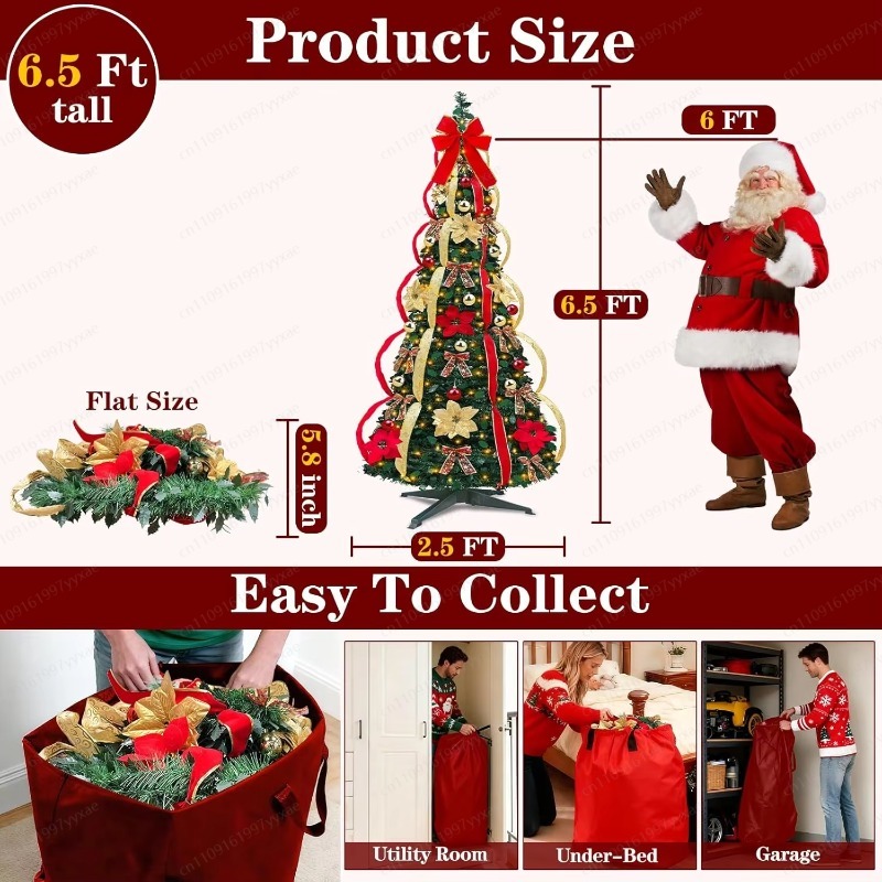 Árbol de Navidad plegable prei - Home Decor Lighting Tree reseña y precio